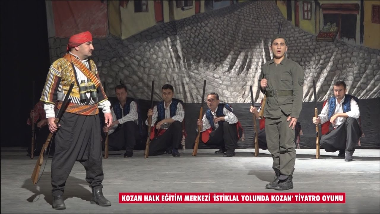İSTİKLAL YOLUNDA KOZAN TİYATRO OYUNU SERGİLENDİ