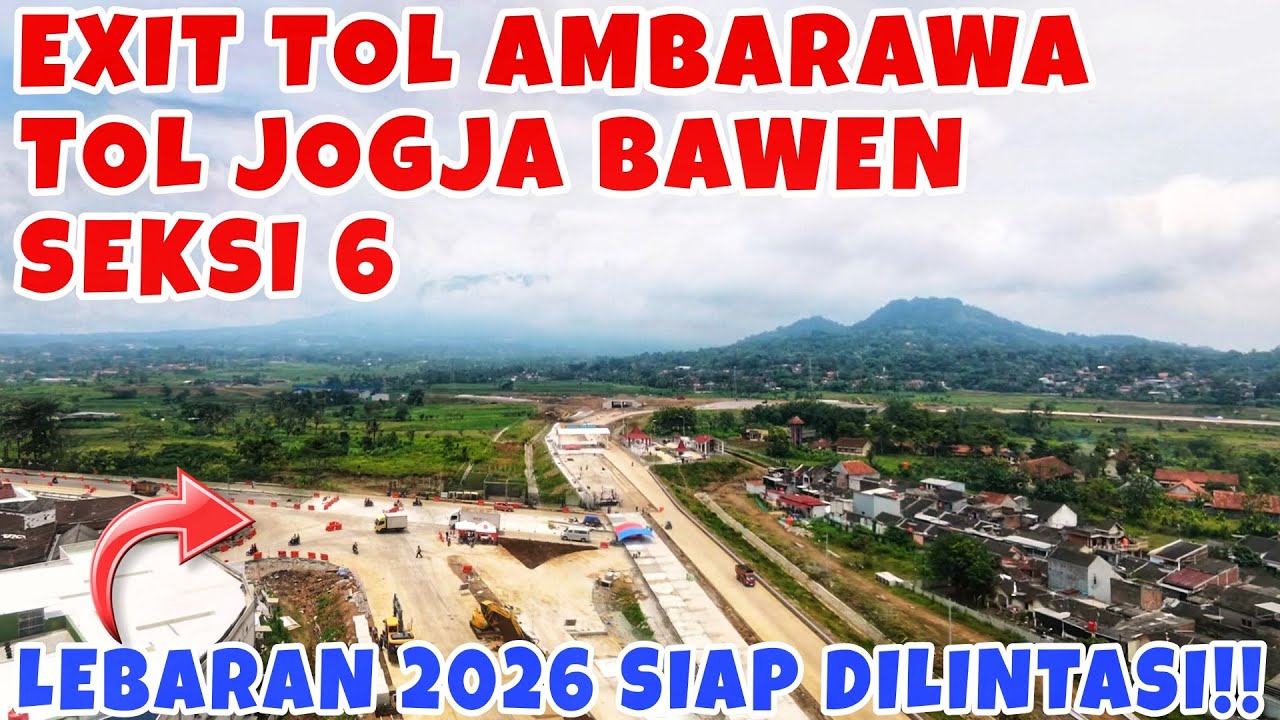 H-1 BULAN FUNGSIONAL‼️Exit Tol Ambarawa Sudah Finisihing Cor Rigid