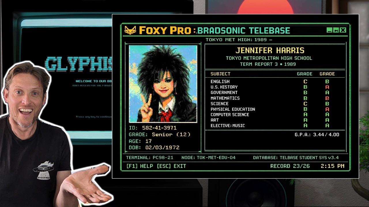 Let's Hack A School! DevLog: My New Hacking Game Glyphis_IO BBS: The Proxy Tapes 1989