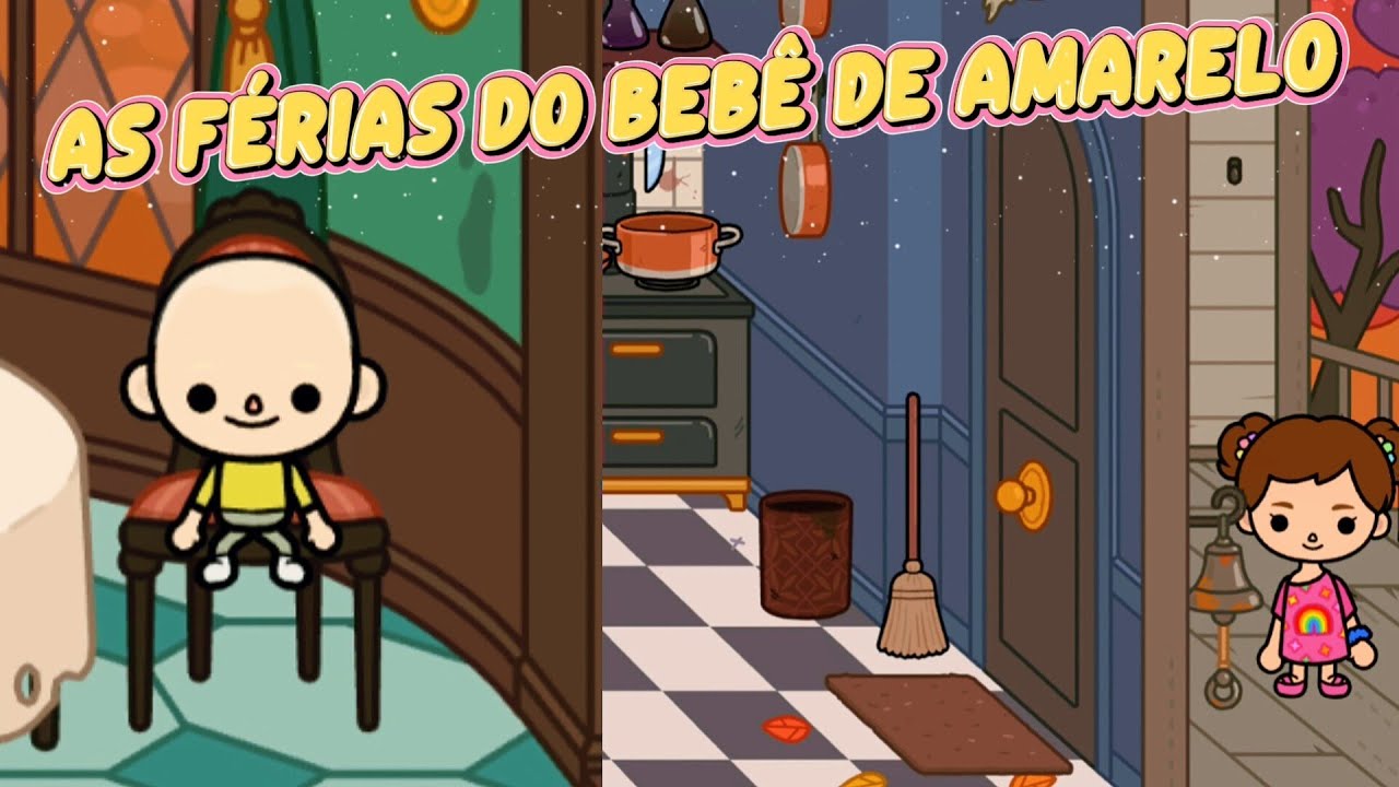 Aikinha Games na Casa do Bebê de Amarelo - Música Infantil no Toca Life World