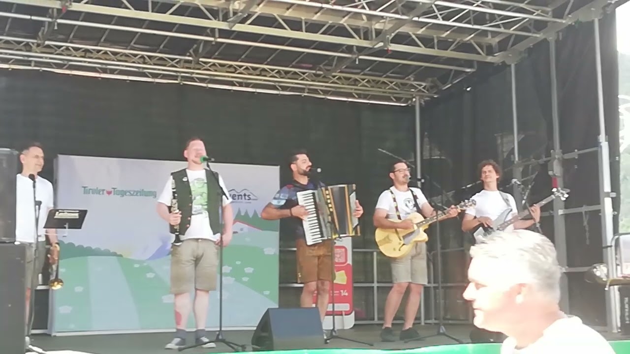 Musikantentreffen TT Wandercup in Schwaz am 26.5.2024 Volxpop