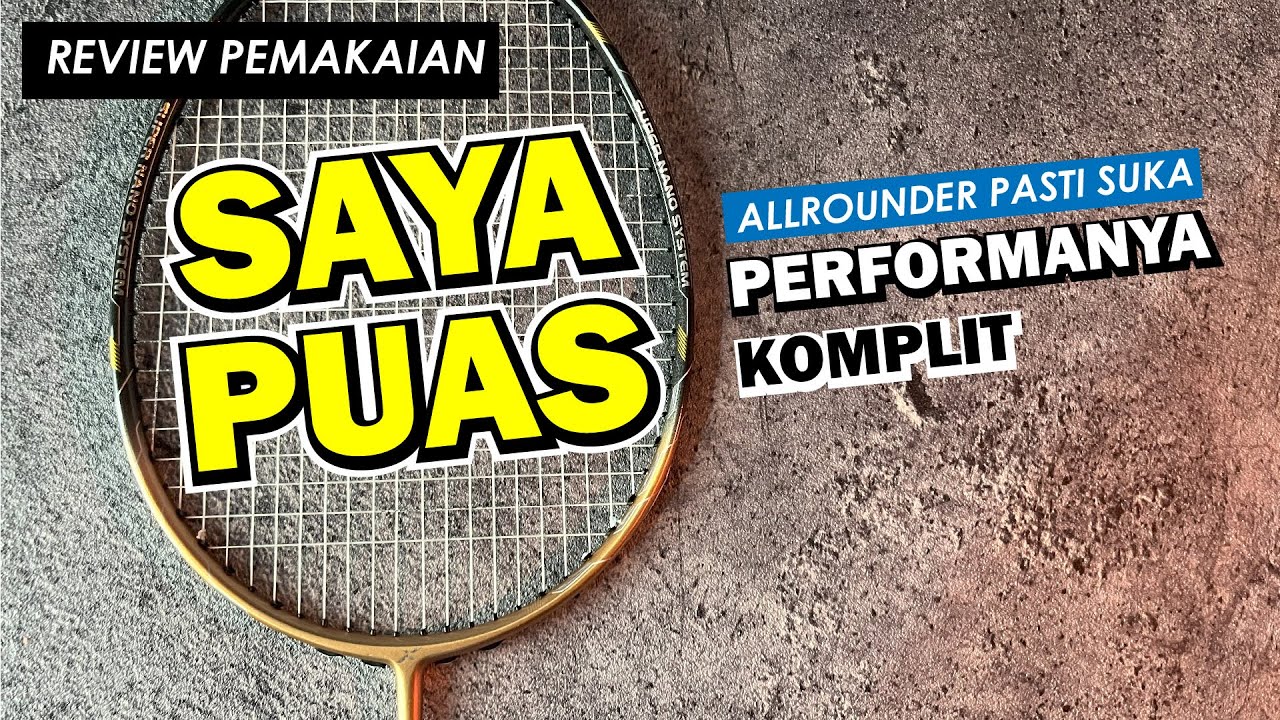 Raket Ini Mantap | Maxbolt Woven Gold Limited Edition