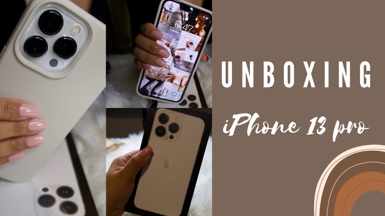 Unboxing iPhone 13 Pro in silver 128g!