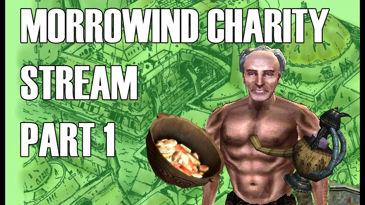Morrowind Marathon Charity Stream - Part 1