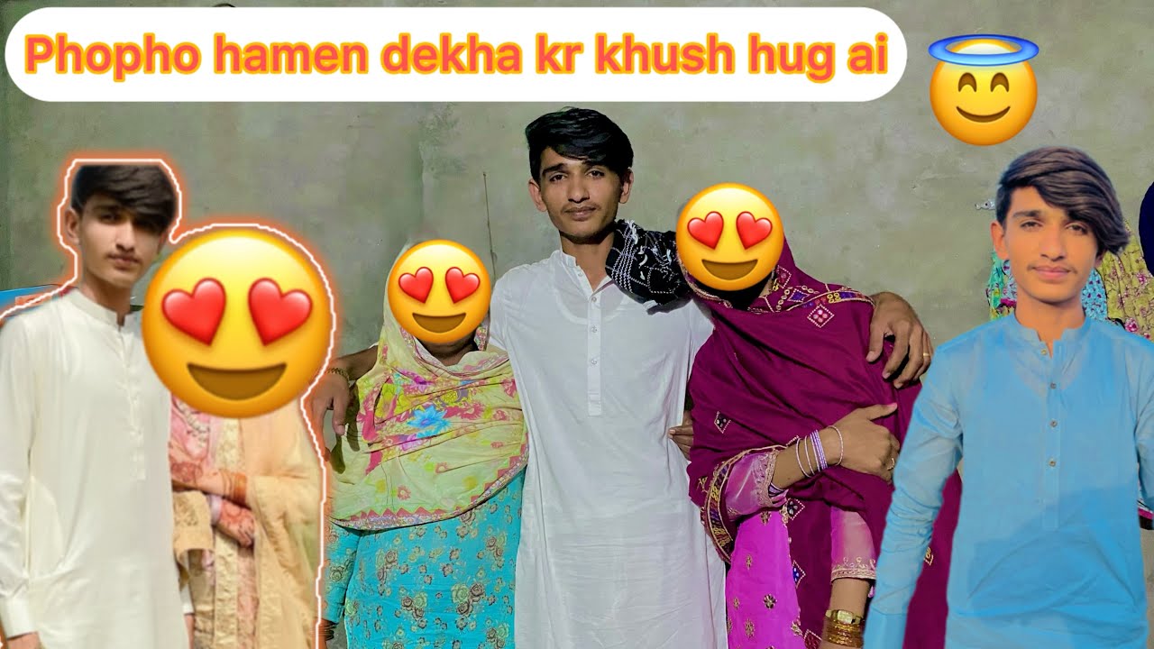 Phopho hamen dek kar khush Hugai 