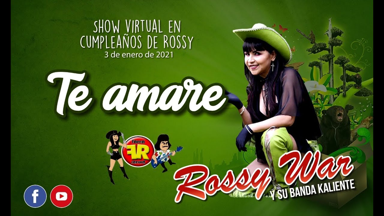 ROSSY WAR, TE AMARE (Edgar Choquegonza) en vivo