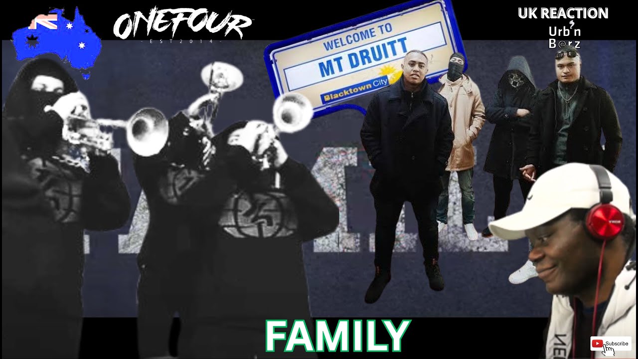 🇦🇺  Urb'n Barz reacts to: ONEFOUR - Family (Official Music Video)