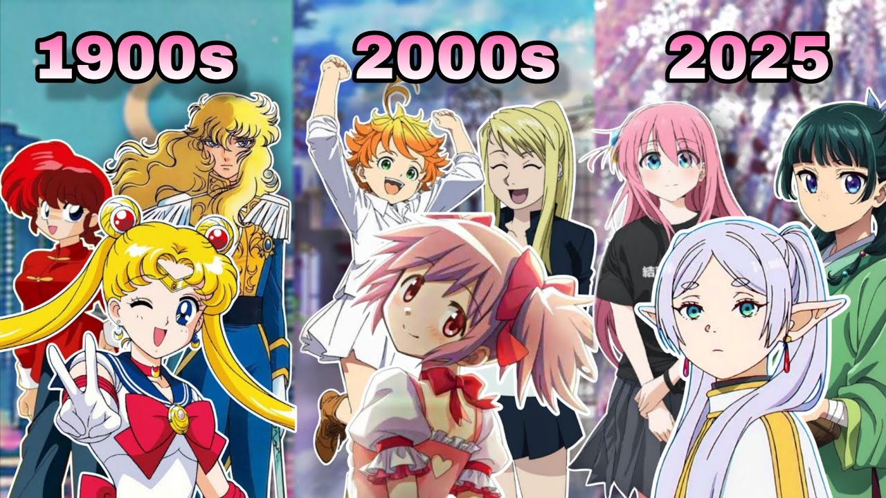 LA EVOLUCIÓN DE LOS PERSONAJES FEMENINOS EN EL ANIME
