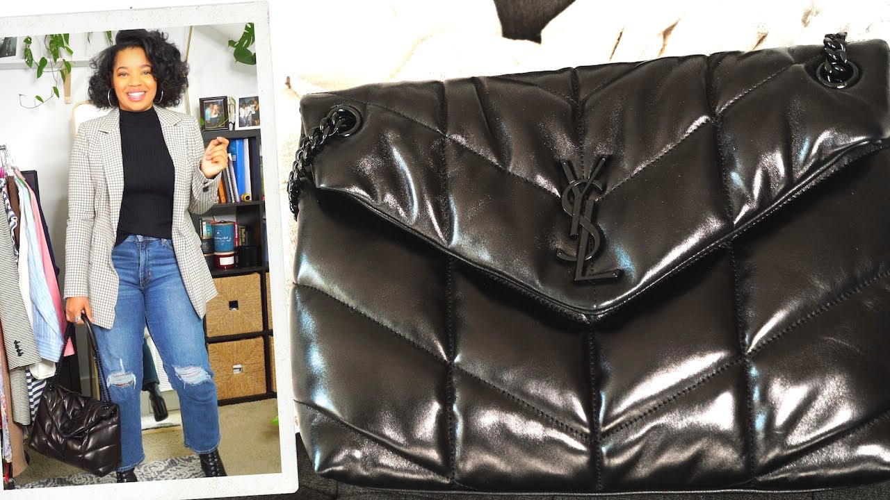 Saint Laurent Loulou Puffer Handbag Review + What's In My Bag
