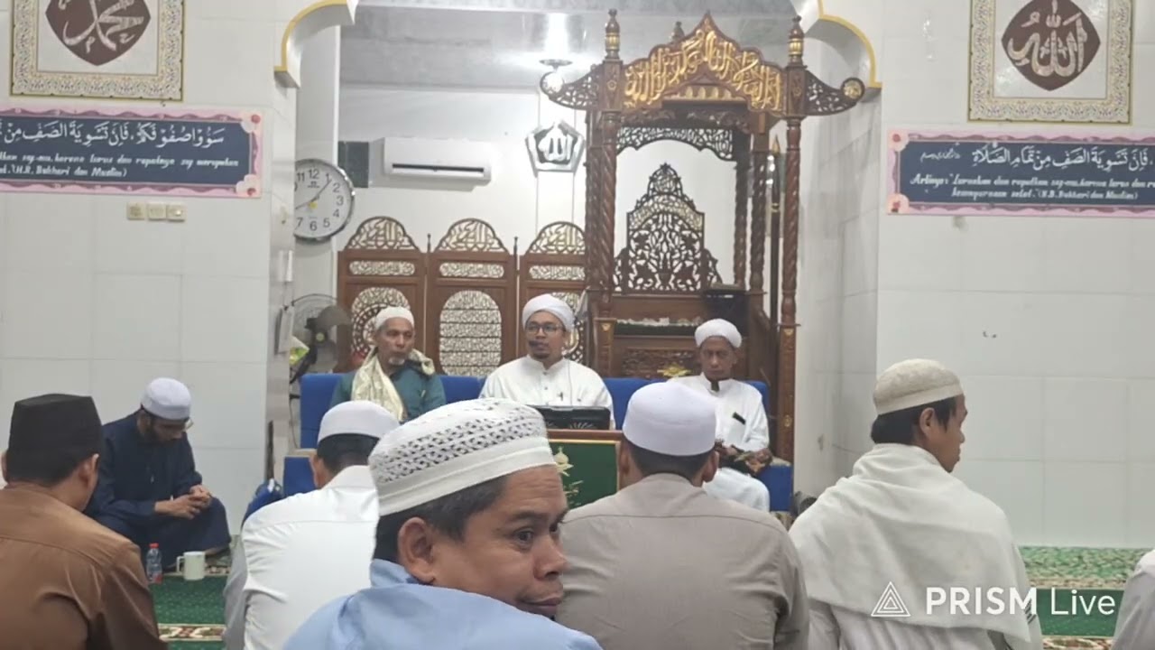 Ceramah Agama  tentang Puasa Rhamadan di Mesjid Suhada