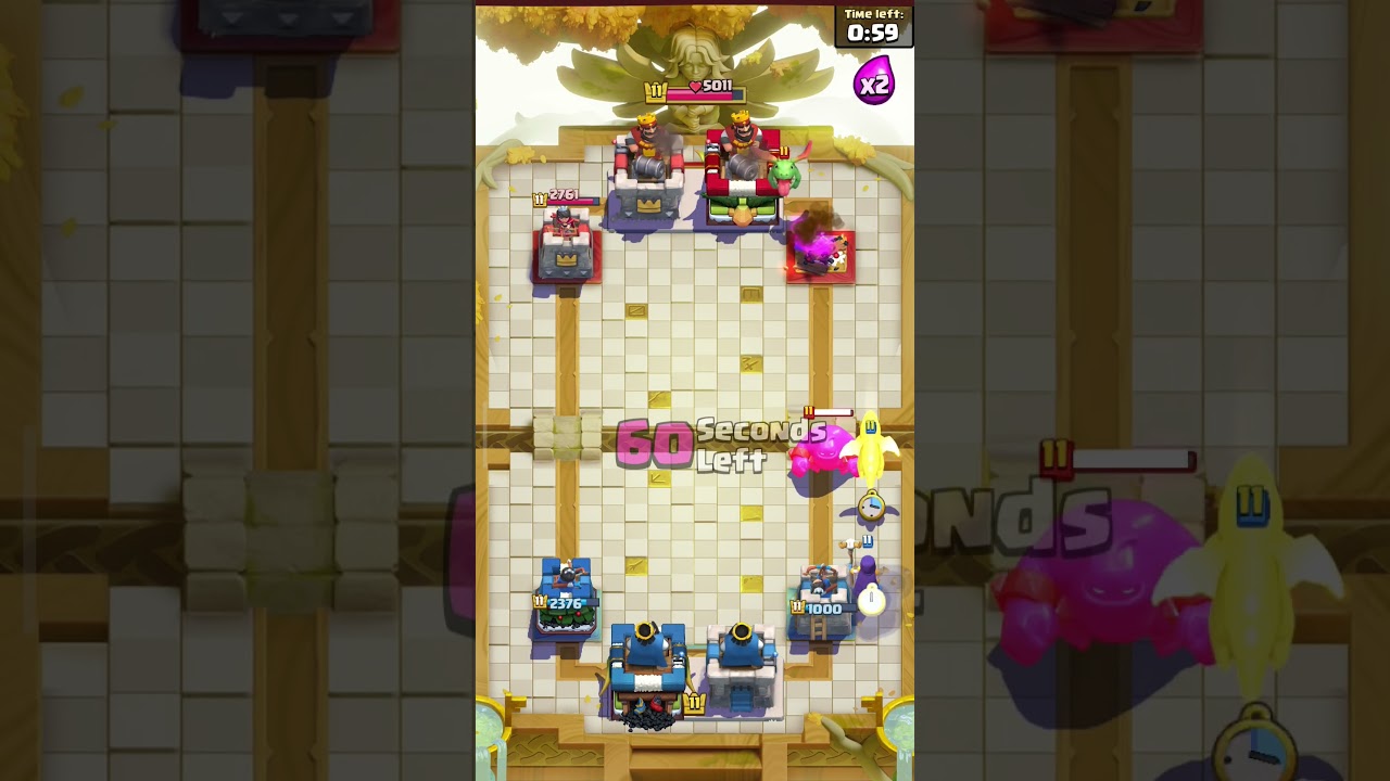 Clash Royale 2v2 battle on jungle safari 🤣🤣🤣 New post 🙏