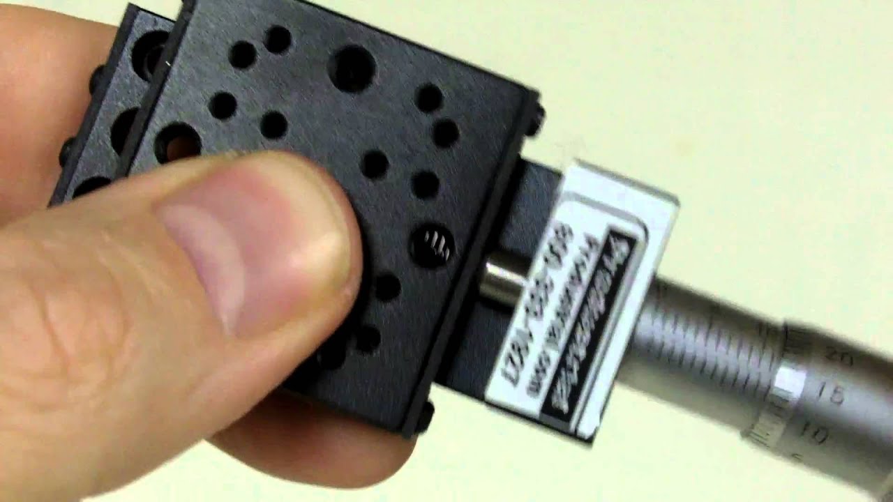 Manual Linear Stage with Micrometer