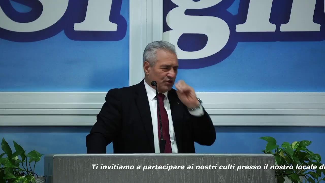 PREDICAZIONE: Pastore Armando Avella 