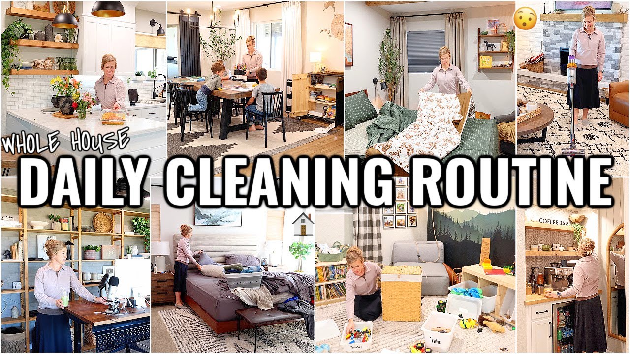 MY DAILY CLEANING ROUTINE FOR 2026! WHOLE HOUSE CLEAN WITH ME | CLEANING & ORGANIZING MOTIVATION