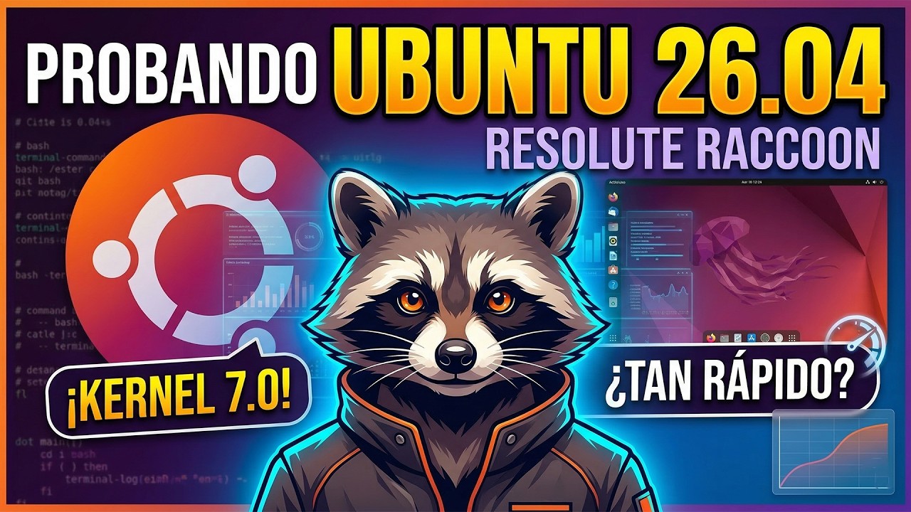PROBANDO UBUNTU 26.04: &iquest;El mejor LTS hasta la fecha? 🦝 NOVEDADES y REPASO 🐧