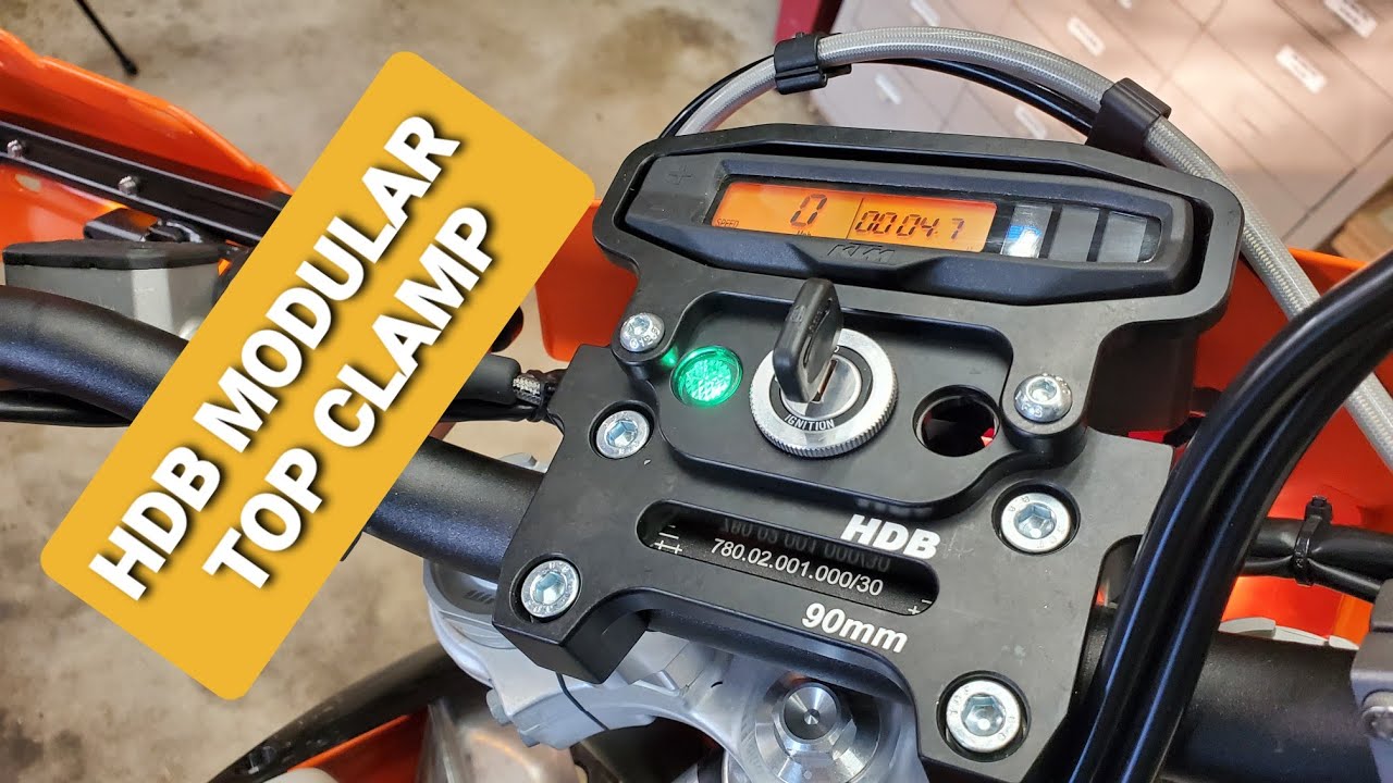 Modular Top Clamp Install by HighWay Dirt Bike - Slow tedious install process