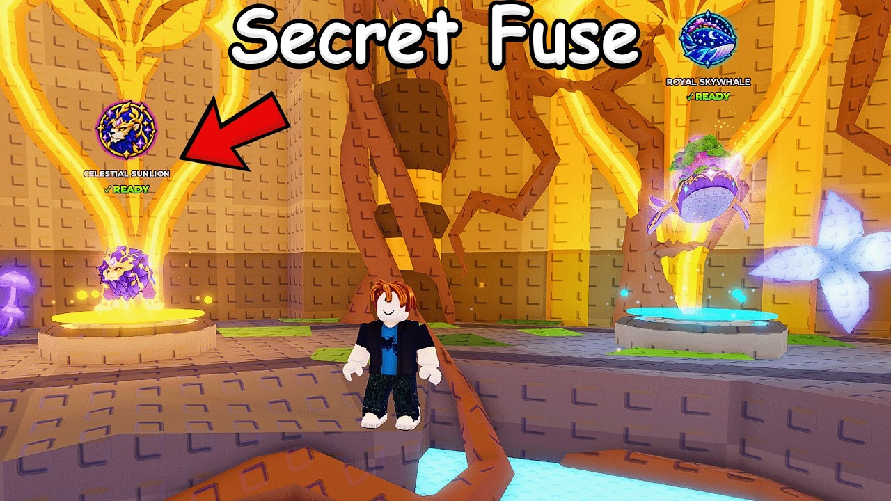 I Found The NEW SECRET FUSION ROOM in Steal An Egg