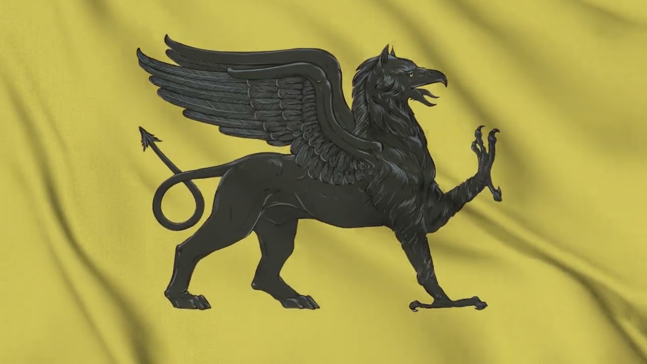 Tartaria Flag Waving 4K | Tartarian Flag Animation