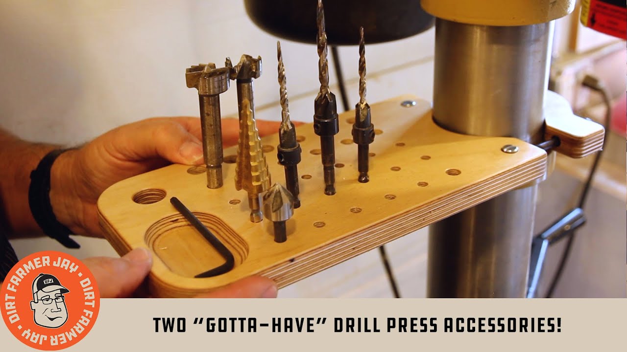 Two &ldquo;Gotta-Have&rdquo; Drill Press Accessories!