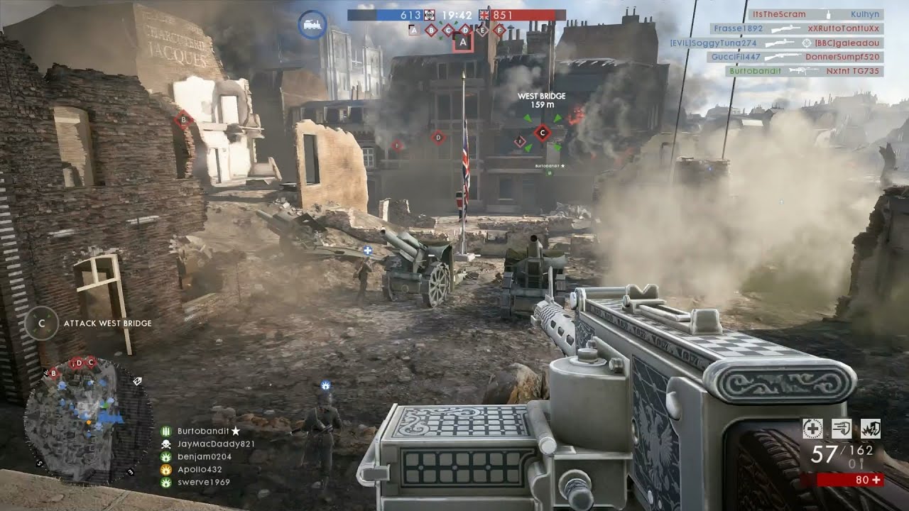 Battlefield 1: Conquest Gameplay (No Commentary)