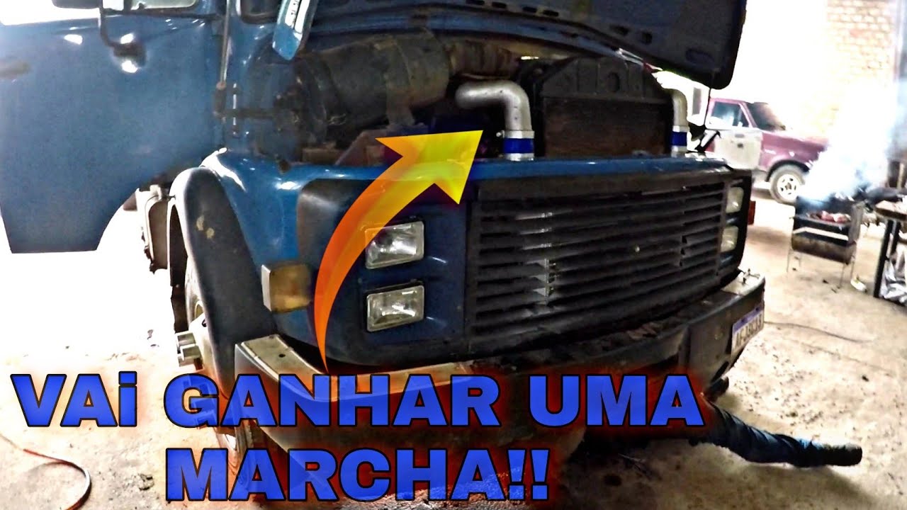 COLOCANDO INTERCULER NO MB1113,MOTOR 352...034/22