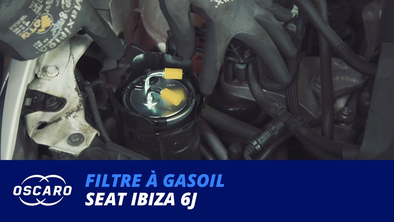 Changer le filtre à gasoil sur Seat Ibiza 6J - Tutoriels Oscaro