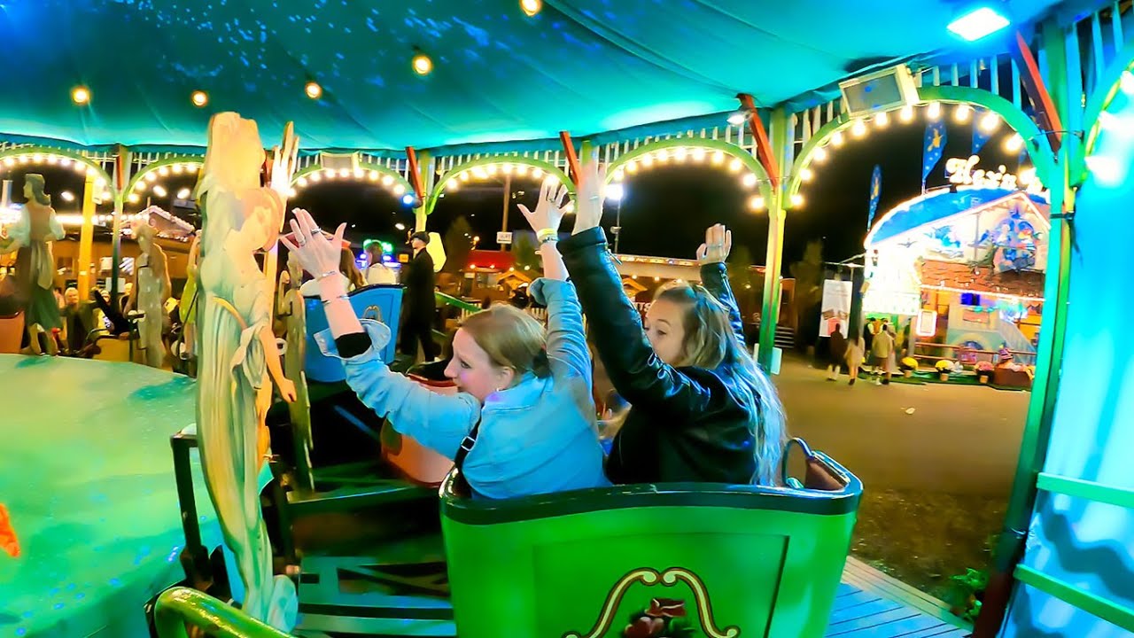 Fahrt ins Paradies (Schleifer) - Onride POV - Oktoberfest München 2023 | Berg- und Talbahn
