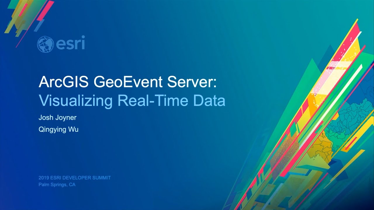 ArcGIS GeoEvent Server: Visualizing Real-Time Data