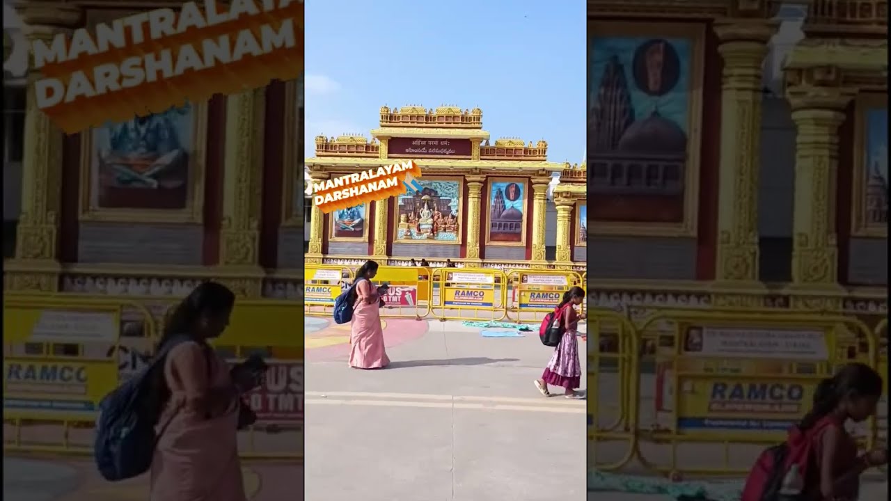 Mantralayam Darshan 🙏Mantralaya Rayara Seva ✨ @Renuka’s World #viral #RaghavendraSwamy #trending #yt