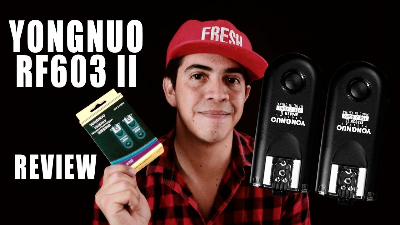 YONGNUO RF603 II Unboxing y Review completa!!! Tutorial disparadores remotos
