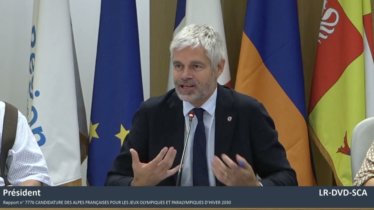 Laurent WAUQUIEZ - Candidature des Alpes Françaises pour JO d'hiver 2030