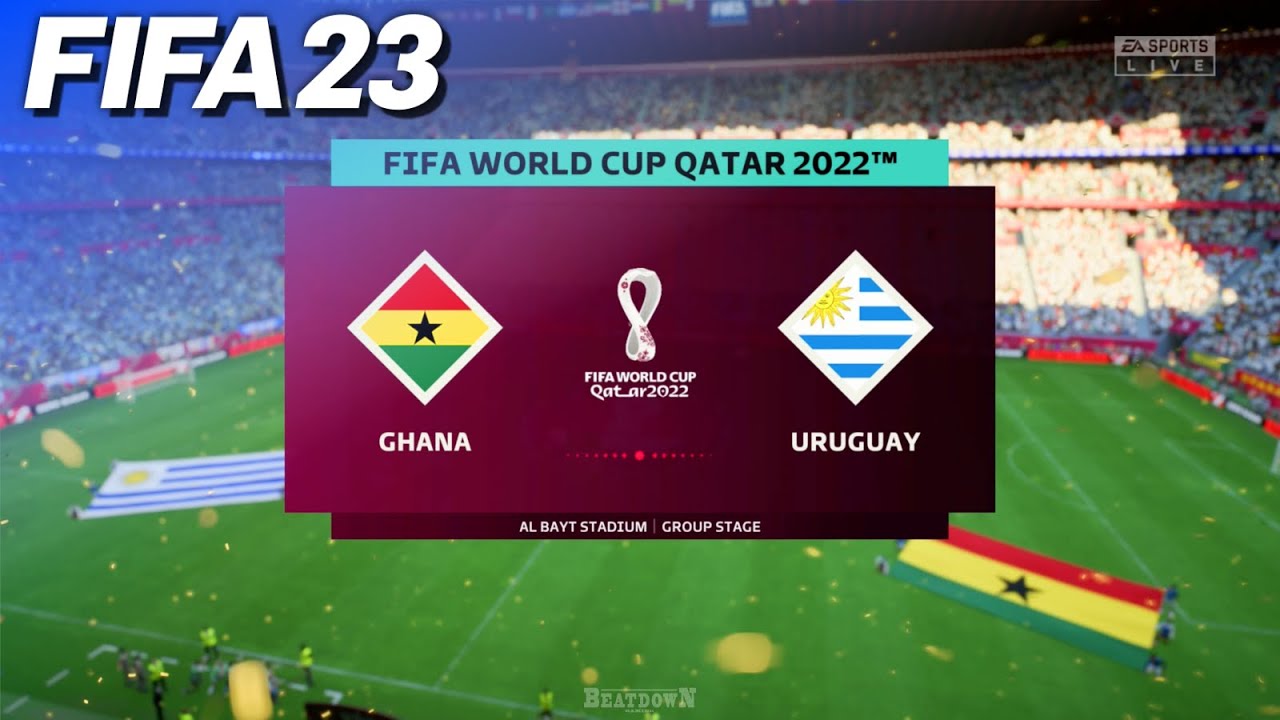 FIFA 23 - Ghana vs. Uruguay | 2022 FIFA World Cup