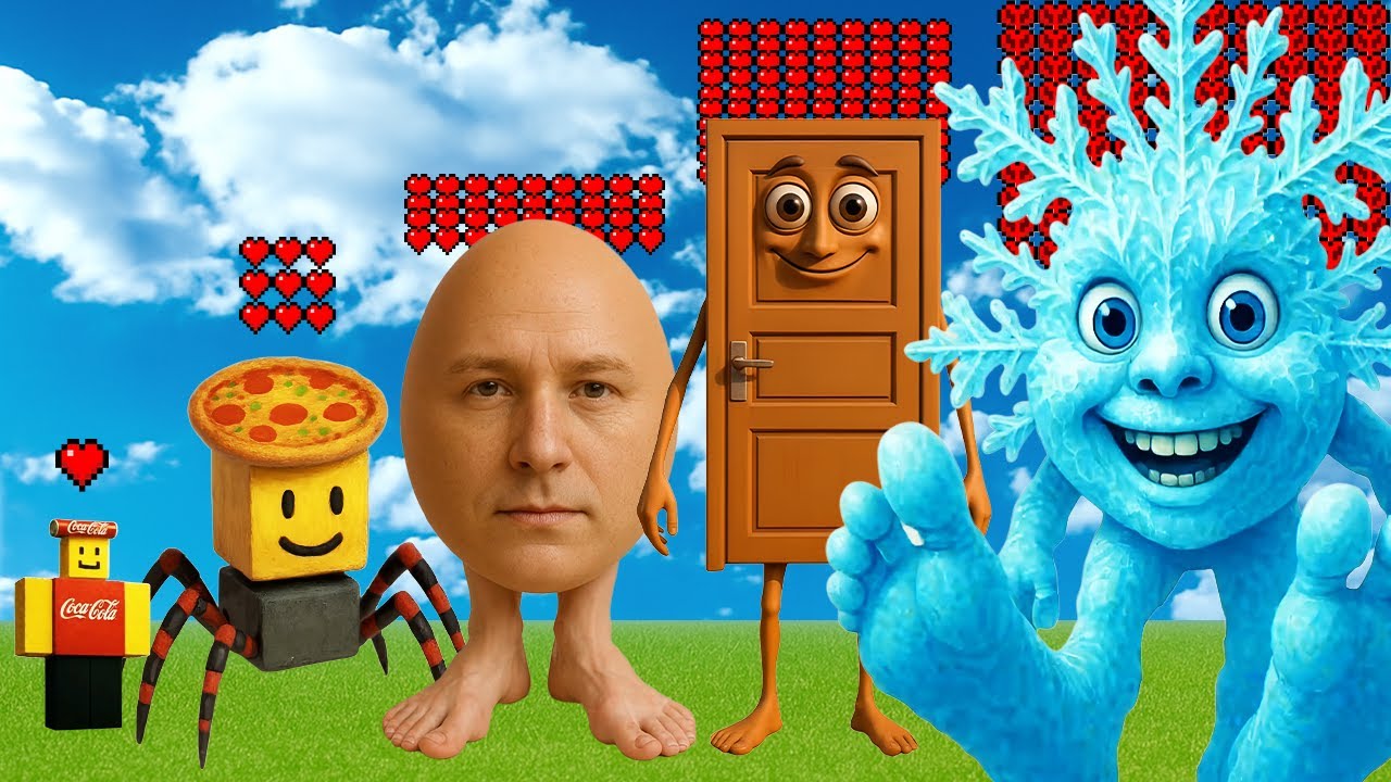 Какой из НОВЫХ СИЛЬНЫХ ИИ-мобов Brainrot бессмертен в Minecraft?!?!?
