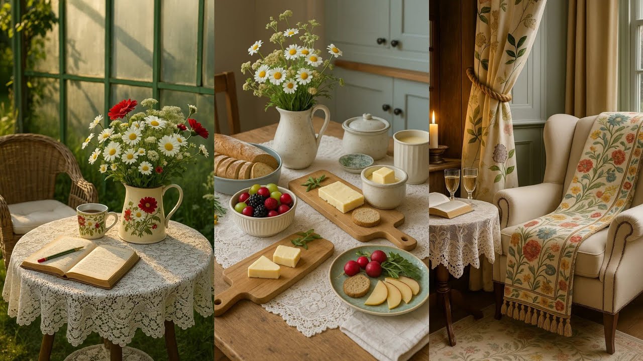 Timeless Grace: English Cottage Tour with Vintage & Rustic Decor Ideas