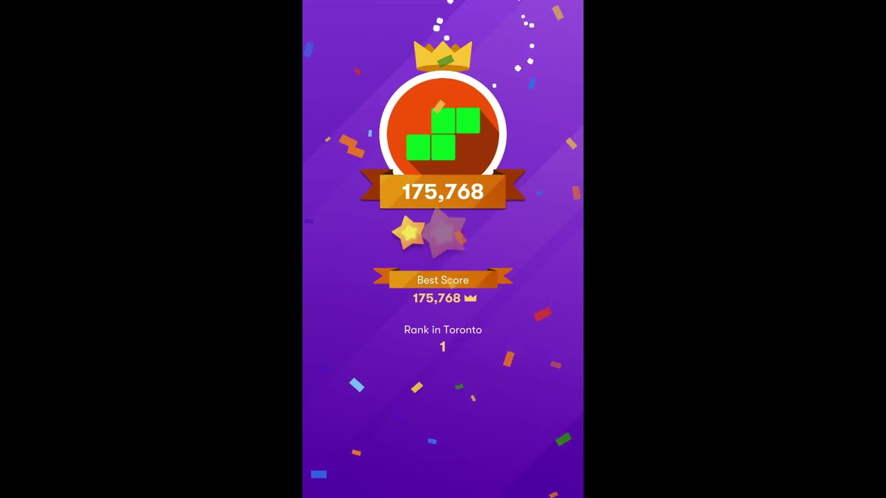 3 Minute Tetris: 175768 Points (Former Record) (Nov 14 2020)