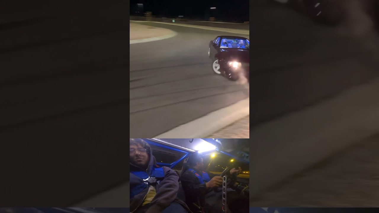 Street drift reverse entry #reverseentry #drifting #machinery