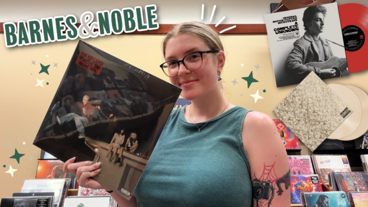 Shopping for Vinyl Records at Barnes & Noble!