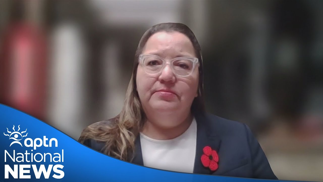National Chief Cindy Woodhouse-Nepinak speaks on the release of the federal budget | APTN News