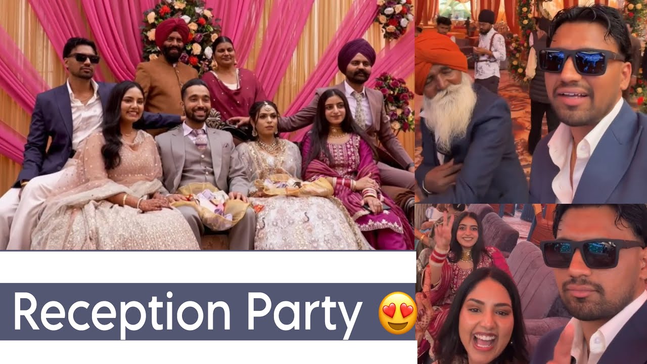 Reception Party😍 | Navhappy Bhullar