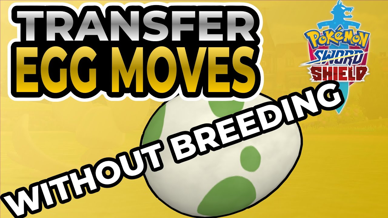 TRANSFER EGG MOVES WITHOUT BREEDING! | Pokemon Sword and Shield