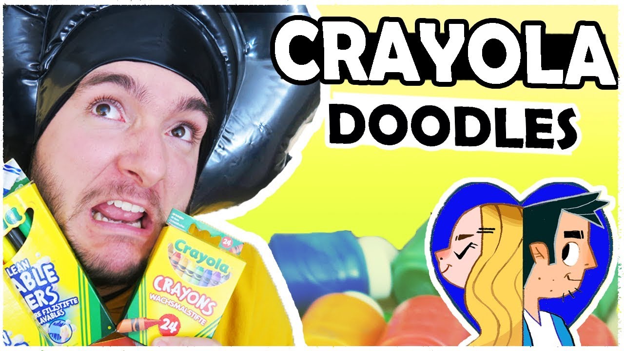 HUGE CRAYOLA HAUL .. We Found Under the Bed LOL. LETS DOODLE!!