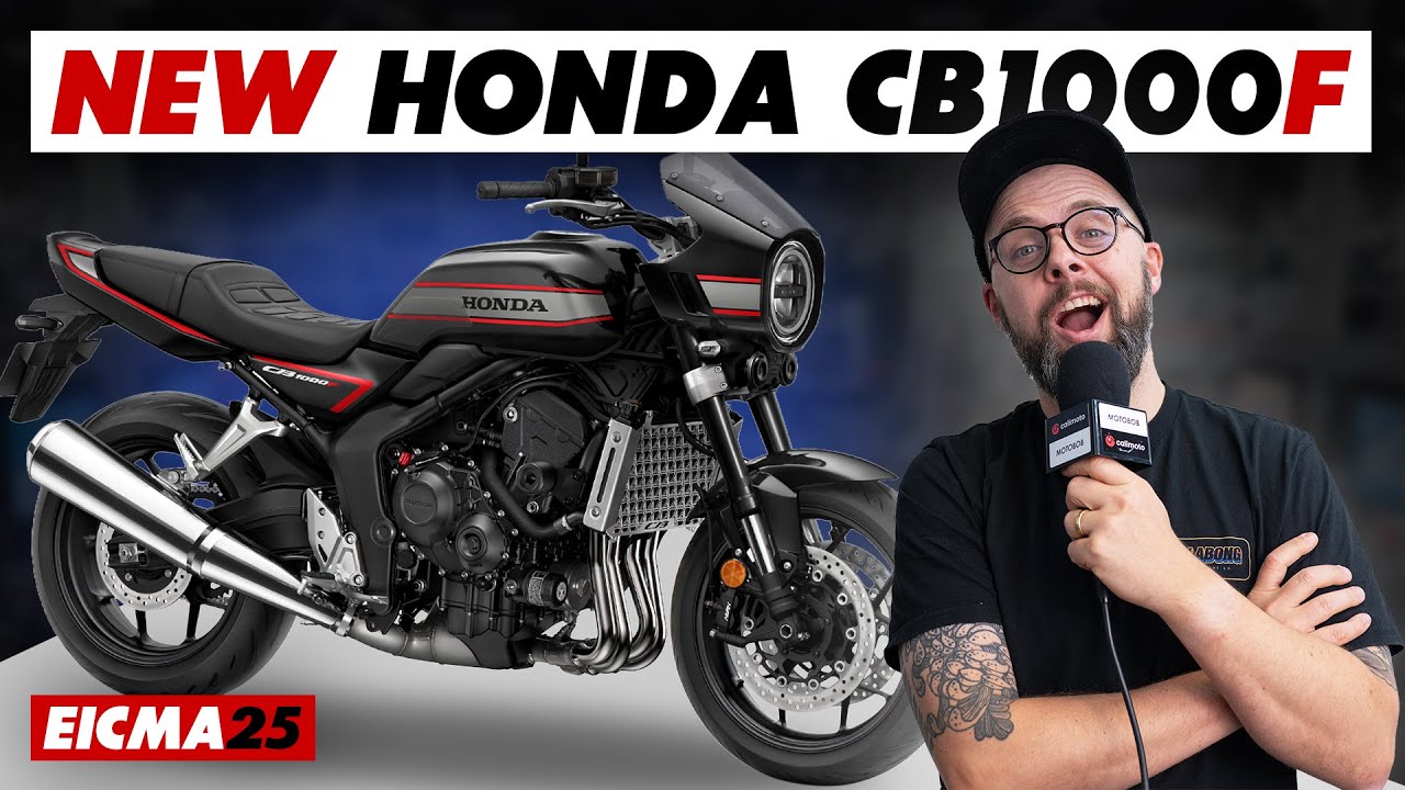 Новый Honda CB1000F 2026 года: характеристики и обзор с EICMA!
