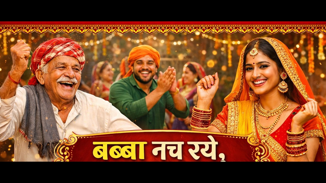 बब्बा नच रये, कक्का नच रये – Bundelkhandi  Dance | Rai Folk | inspired कल्लू नाच रहे पप्पू नाच रहे