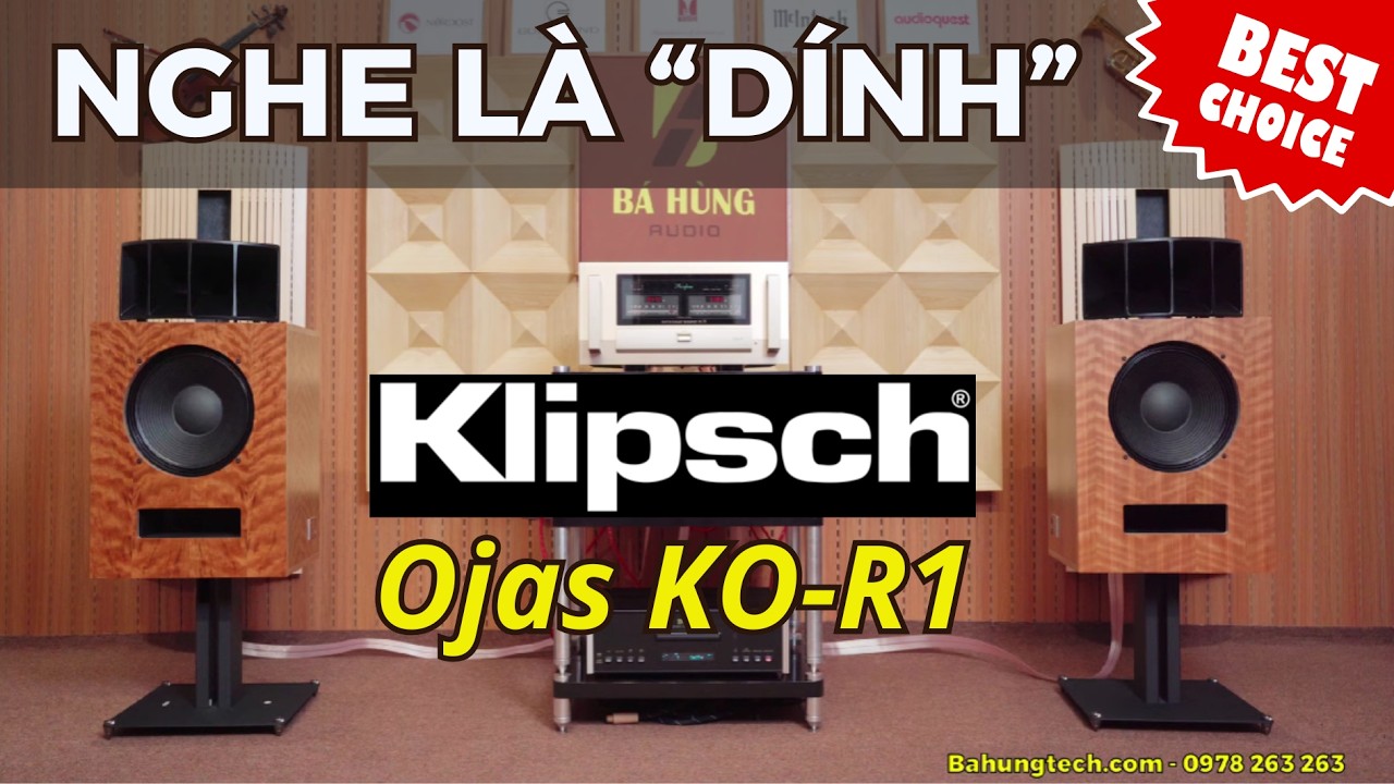 PHONG CÁCH RIÊNG, NHỎ GỌN NHƯNG NGHE LÀ “DÍNH” | KLIPSCH OJAS KO-R1