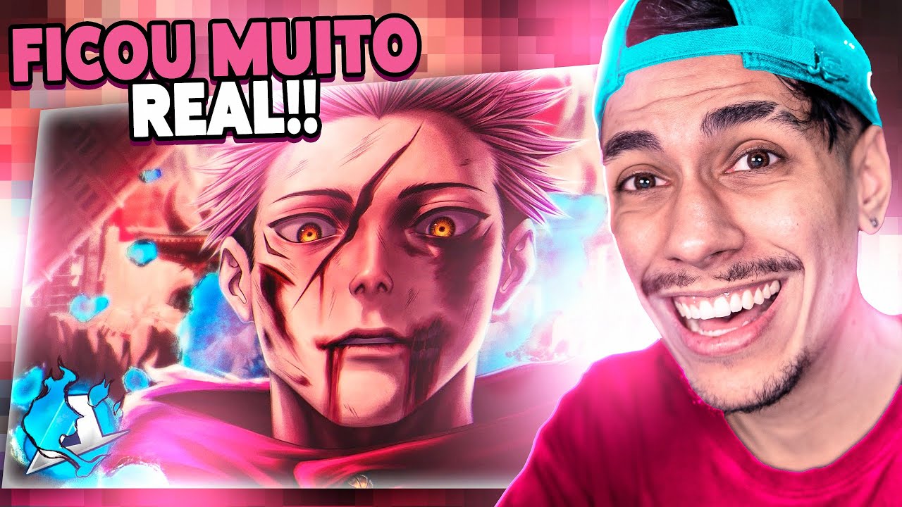 QUE RAP INCRIVEL 🤩 !! React ♪ Itadori Yuji (Jujutsu Kaisen) | AniRap ‹ Ine Games ›