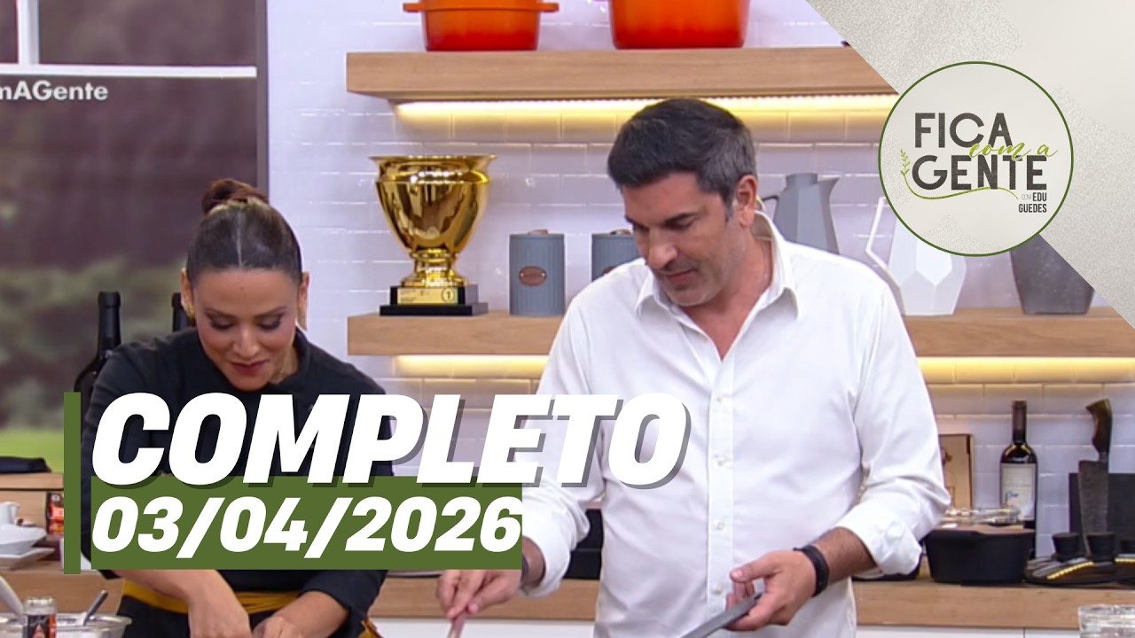 Fica com a Gente: Fraldinha com farofa de azeitona e mais (03/04/26) | Completo