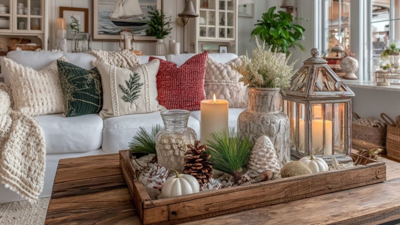 Peaceful Cottagecore Winter DIY Decor | Soft Handmade Touches for Home