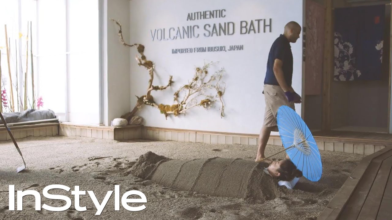 We Tried a Volcanic Sand Bath for the Ultimate Detox | Beauty Now | InStyle