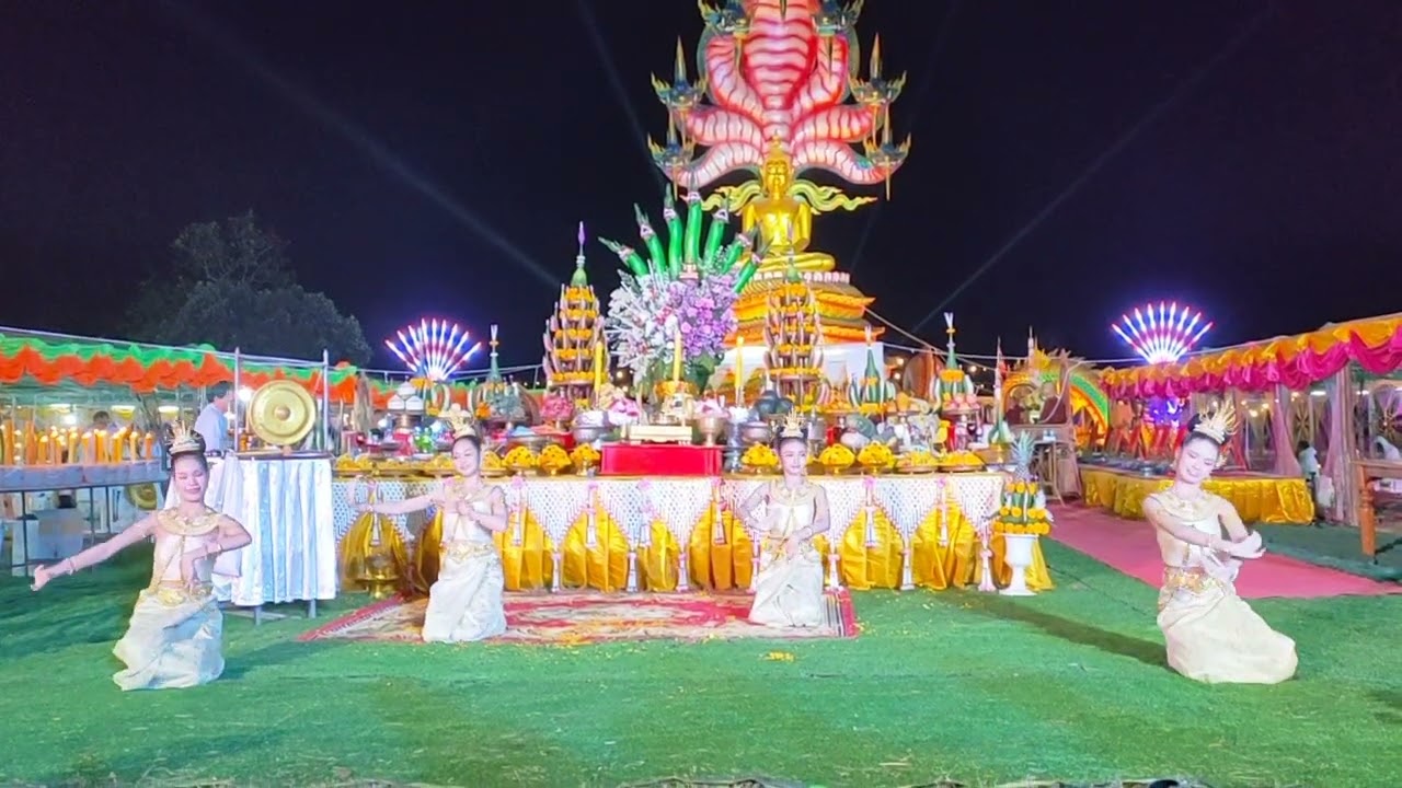 บวงสรวงพิธีพุทธาภิเษกสมโภช พระพุทธชัยมงคลสัลเลขธรรม นาคามุจรินทรักษ์ (เหล่าเสือโก้ก)
