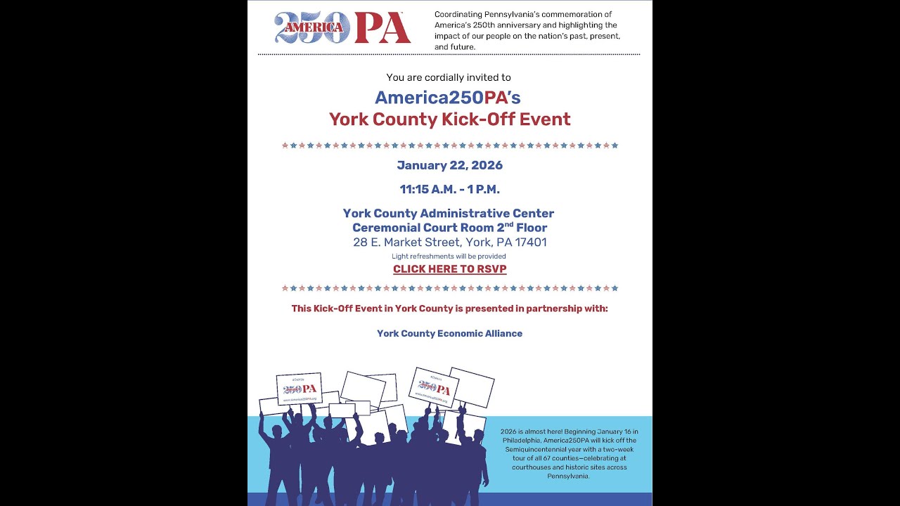 America250PA's Kick-Off Event